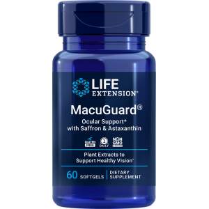 Иконка Life Extension MacuGuard® Ocular Support with Saffron & Astaxanthin