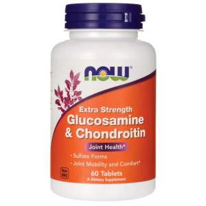 Иконка NOW Glucosamine & Chondroitin Extra Strength