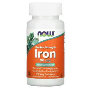 Иконка NOW Iron 36 mg Double Strength