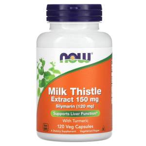 Иконка NOW Milk Thistle Extract 150 mg