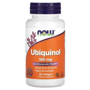 Иконка NOW Ubiquinol 100 mg