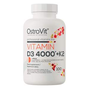 Иконка OstroVit Vitamin D3 4000 IU + K2