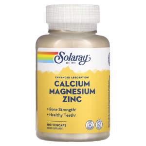 Иконка Solaray Calcium Magnesium Zinc