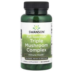 Иконка Swanson Triple Mushroom Complex Full Spectrum